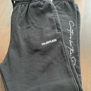 Talentless black sweatpants